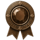$25,000 milestone badge