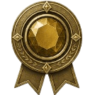 $500,000 milestone badge
